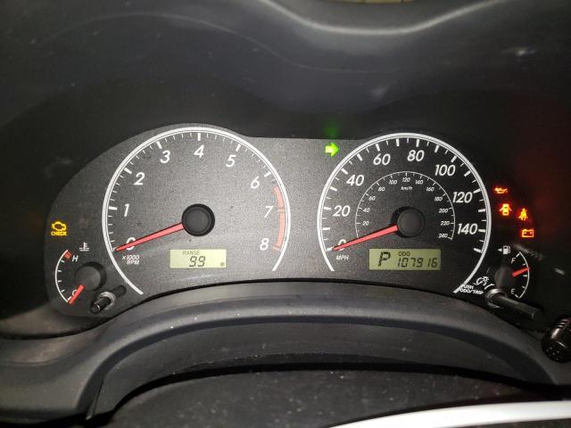 Photo 9 from auction – 2009 TOYOTA COROLLA BA with VIN 2T1BU40E99C036854
