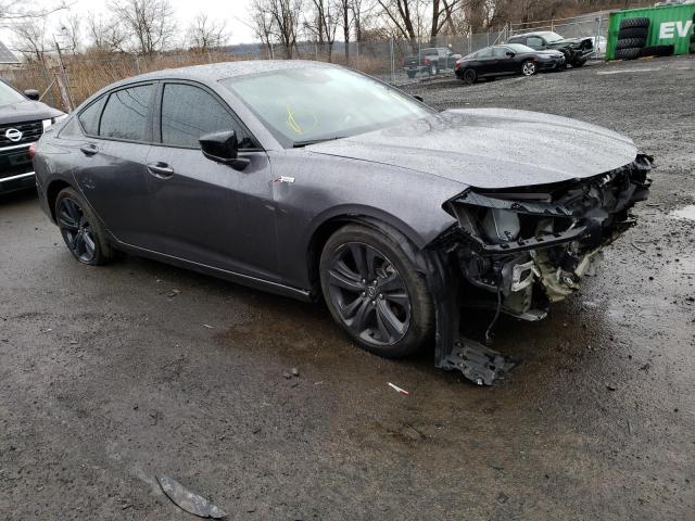 Photo 4 from auction – 2021 ACURA TLX TECH A with VIN 19UUB6F50MA007002