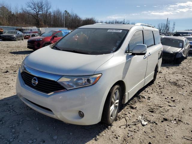 NISSAN QUEST S 2012 with VIN JN8AE2KPXC9044801 - Photo from auction