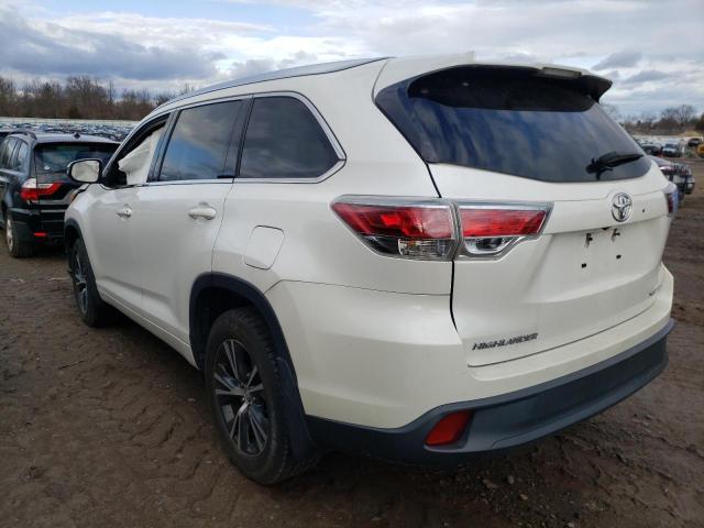 Photo 2 from auction – 2016 TOYOTA HIGHLANDER with VIN 5TDJKRFH6GS324822