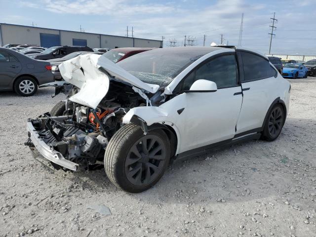TESLA MODEL X 2022 with VIN 7SAXCDE5XNF340768 - Photo from auction