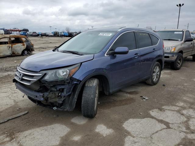 HONDA CR-V EXL 2014 with VIN 2HKRM4H71EH705968 - Photo from auction