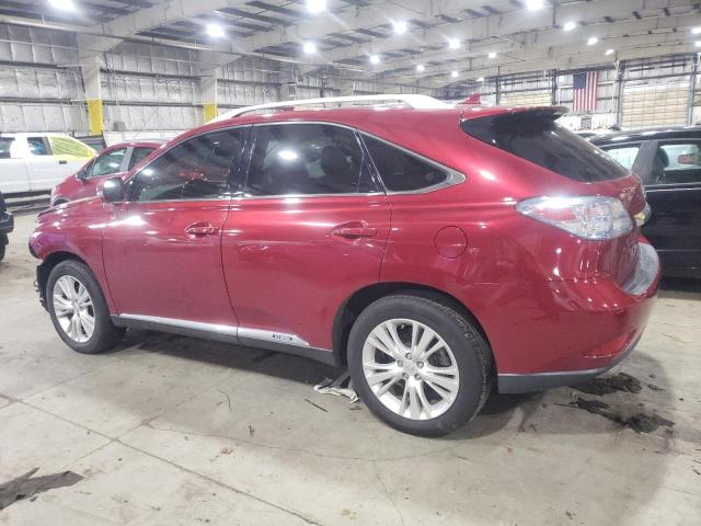 Photo 2 from auction – 2012 LEXUS RX 450 with VIN JTJBC1BA2C2430372