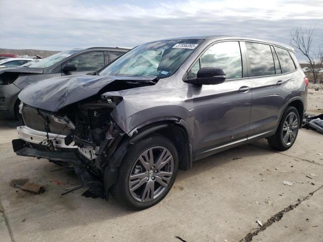 HONDA PASSPORT E 2021 with VIN 5FNYF7H54MB001413 - Photo from auction