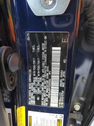 Photo 14 from auction – 2015 TOYOTA 4RUNNER SR with VIN JTEBU5JR1F5260566