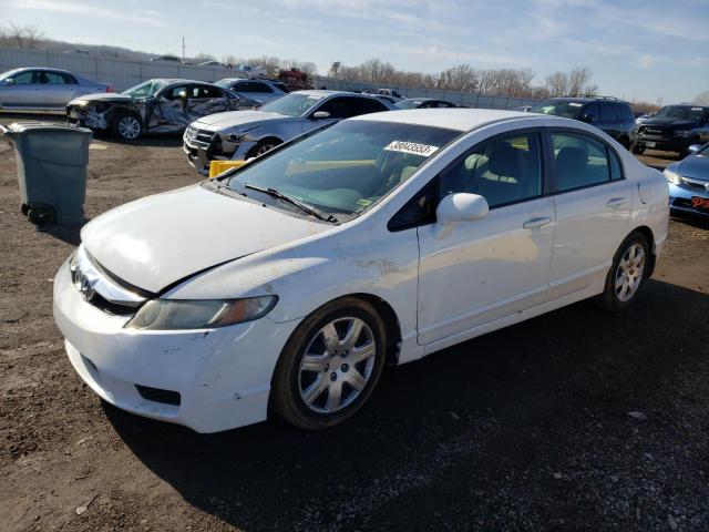 HONDA CIVIC LX 2011 with VIN 19XFA1F53BE020429 - Photo from auction