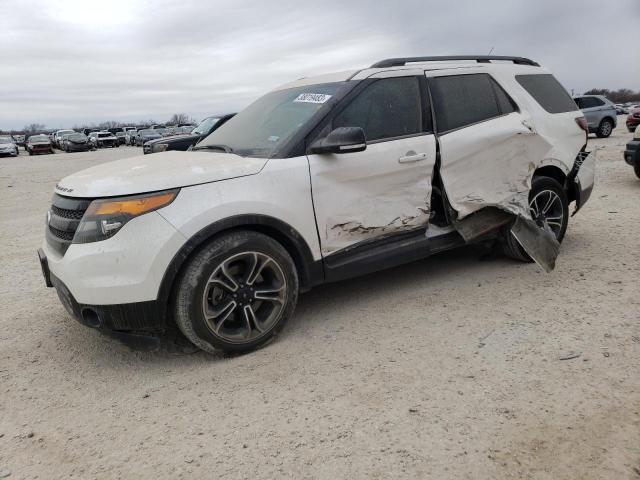 FORD EXPLORER S 2015 with VIN 1FM5K8GT5FGB65360 - Photo from auction