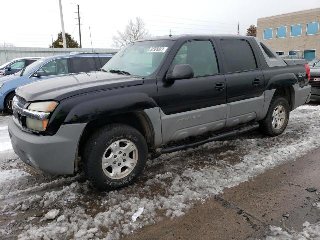 CHEVROLET AVALANCHE 2002 with VIN 3GNEK13T02G101640 - Photo from auction