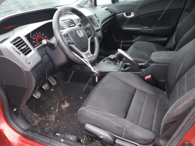 Photo 7 from auction – 2012 HONDA CIVIC SI with VIN 2HGFB6E56CH701557