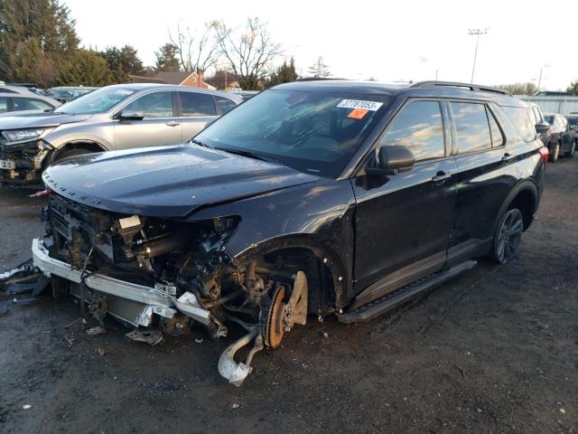 FORD EXPLORER X 2021 with VIN 1FMSK8DH0MGC50865 - Photo from auction