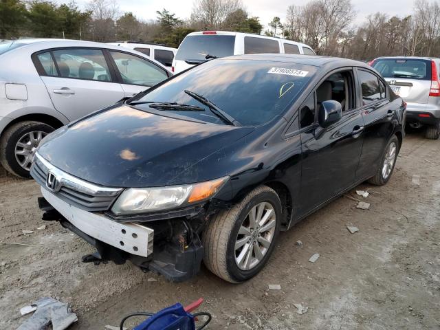HONDA CIVIC EX 2012 with VIN 19XFB2F8XCE331192 - Photo from auction