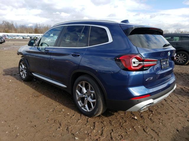 Photo 2 from auction – 2022 BMW X3 XDRIVE3 with VIN WBX57DP06NN178409