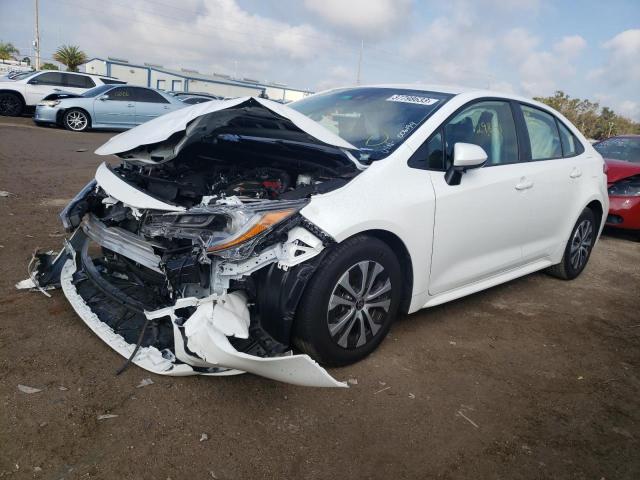 TOYOTA COROLLA LE 2022 with VIN JTDEAMDE4N3006194 - Photo from auction