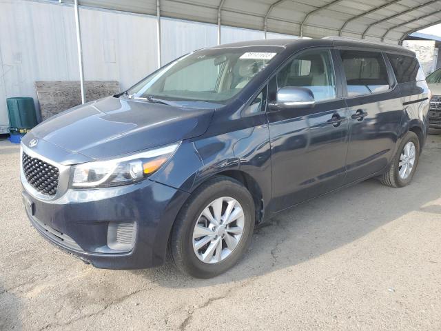 KIA SEDONA LX 2016 with VIN KNDMB5C19G6183032 - Photo from auction