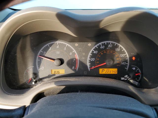 Photo 9 from auction – 2009 TOYOTA COROLLA BA with VIN JTDBL40E59J029231