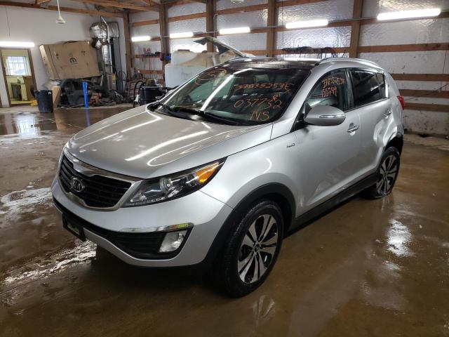 KIA SPORTAGE E 2011 with VIN KNDPCCA22B7037732 - Photo from auction