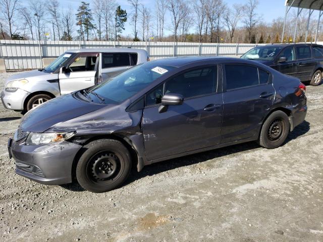 HONDA CIVIC LX 2014 with VIN 19XFB2F50EE040080 - Photo from auction