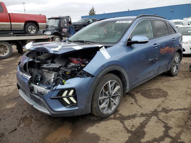 KIA NIRO TOURI 2022 with VIN KNDCC3LC6N5533959 - Photo from auction