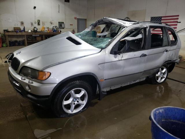 BMW X5 3.0I 2001 with VIN WBAFA53561LP22971 - Photo from auction