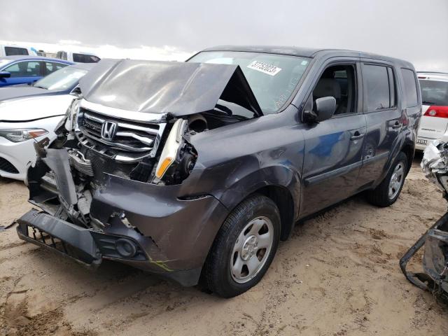 Photo 1 from auction – 2014 HONDA PILOT LX with VIN 5FNYF4H26EB046116