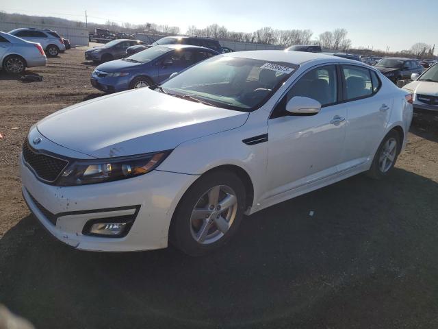 KIA OPTIMA LX 2015 with VIN 5XXGM4A75FG356490 - Photo from auction