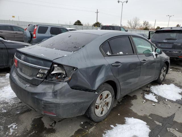Photo 3 from auction – 2013 HONDA CIVIC LX with VIN 19XFB2F53DE231569