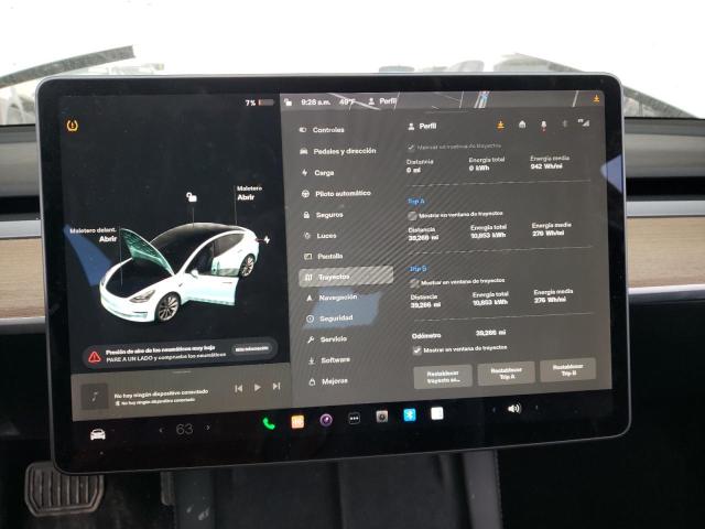 Photo 9 from auction – 2022 TESLA MODEL 3 with VIN 5YJ3E1EA9NF189293