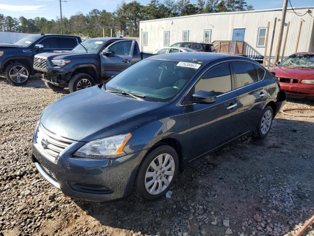 NISSAN SENTRA S 2014 with VIN 3N1AB7AP2EY278580 - Photo from auction