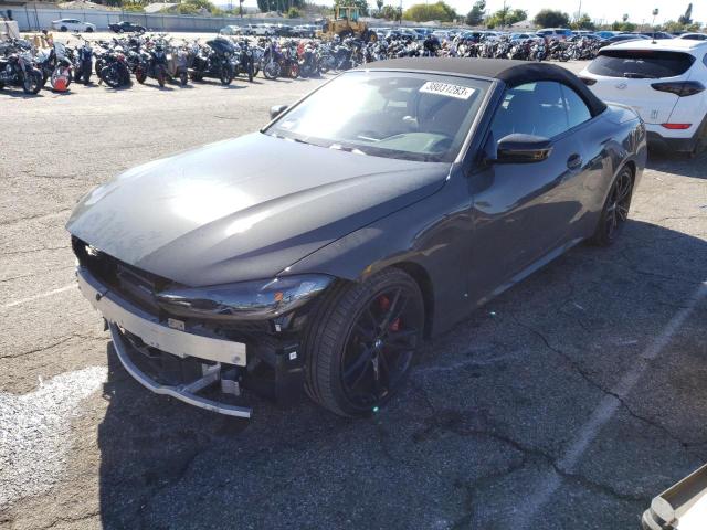 BMW 430I 2022 with VIN WBA23AT08NCJ41743 - Photo from auction