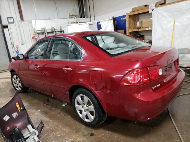 Photo 2 from auction – 2008 KIA OPTIMA LX with VIN KNAGE123585259561