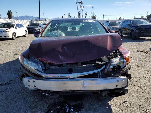 Photo 5 from auction – 2012 HONDA CIVIC LX with VIN 2HGFB2F50CH543529