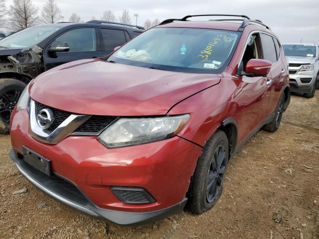 NISSAN ROGUE S 2014 with VIN 5N1AT2MT3EC856583 - Photo from auction