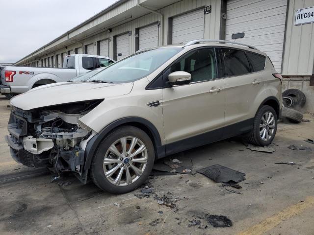 FORD ESCAPE TIT 2017 with VIN 1FMCU0J92HUD37672 - Photo from auction