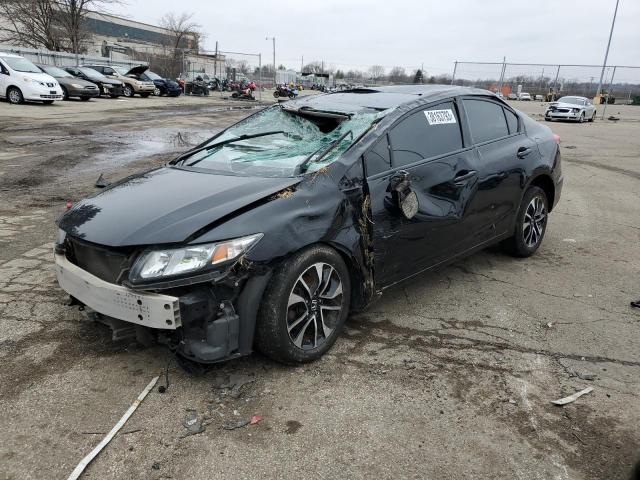 HONDA CIVIC EXL 2013 with VIN 19XFB2F98DE093580 - Photo from auction