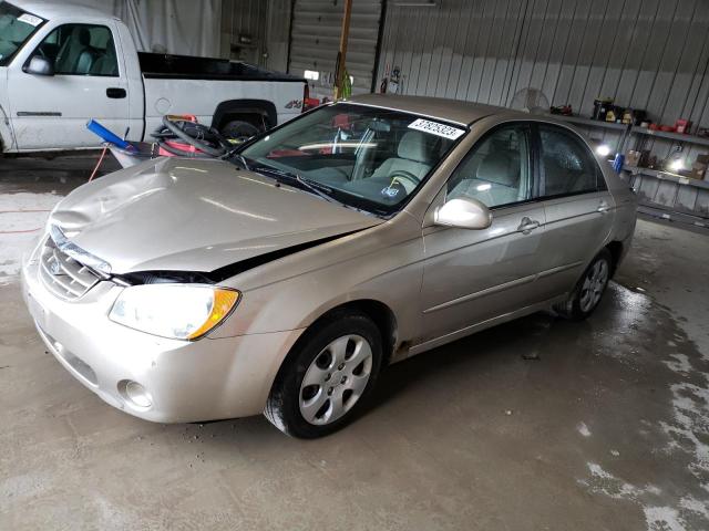 KIA SPECTRA LX 2005 with VIN KNAFE121955089680 - Photo from auction