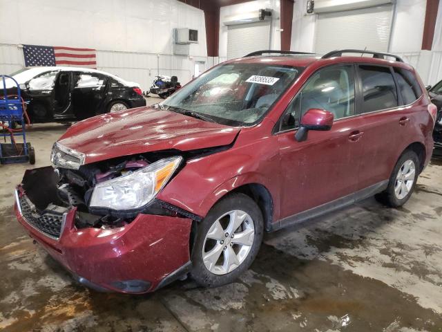 SUBARU FORESTER 2 2015 with VIN JF2SJADC1FH549203 - Photo from auction