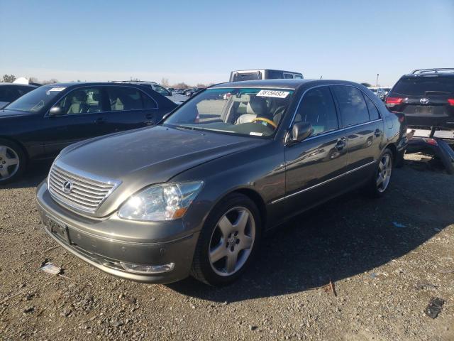 LEXUS LS 430 2005 with VIN JTHBN36F255005605 - Photo from auction