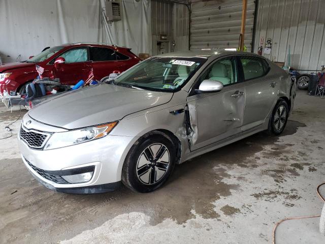 KIA OPTIMA HYB 2013 with VIN KNAGM4AD5D5052239 - Photo from auction