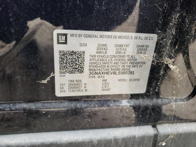 Photo 14 from auction – 2020 CHEVROLET EQUINOX LS with VIN 3GNAXHEV8LS590391