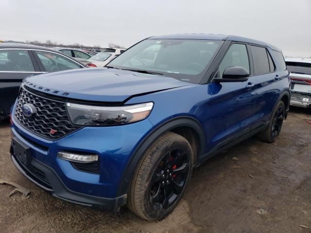 FORD EXPLORER S 2021 with VIN 1FM5K8GC2MGC02345 - Photo from auction