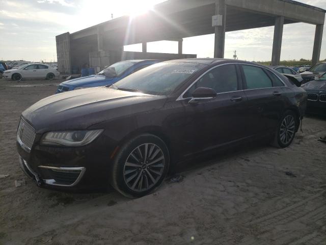 LINCOLN MKZ SELECT 2017 with VIN 3LN6L5D90HR663194 - Photo from auction