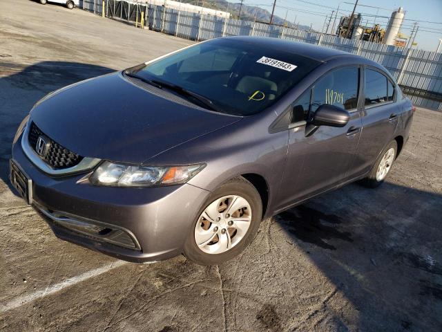 HONDA CIVIC LX 2014 with VIN 19XFB2F52EE254942 - Photo from auction