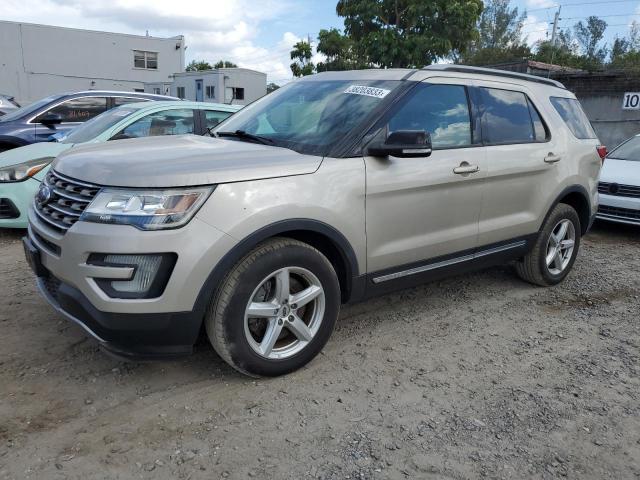FORD EXPLORER X 2017 with VIN 1FM5K8D81HGD43638 - Photo from auction
