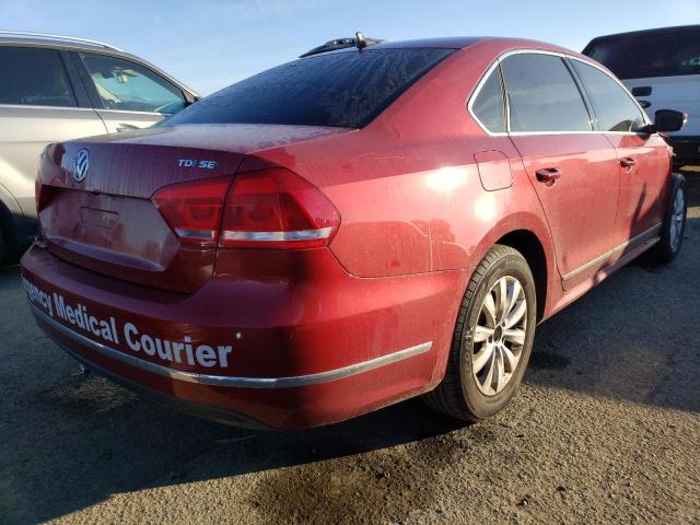Photo 3 from auction – 2015 VOLKSWAGEN PASSAT SEL with VIN 1VWCV7A31FC037353