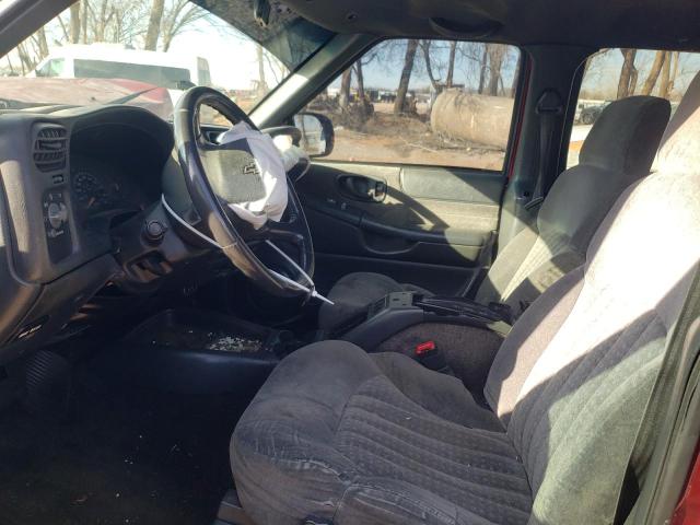 Photo 7 from auction – 2002 CHEVROLET BLAZER with VIN 1GNCS13W22K225791