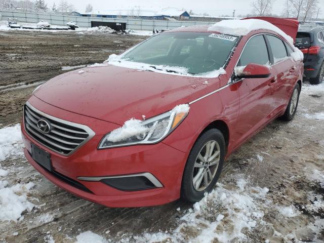 HYUNDAI SONATA SE 2017 with VIN 5NPE24AF1HH532186 - Photo from auction