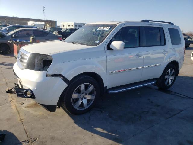 HONDA PILOT TOUR 2014 with VIN 5FNYF3H96EB016413 - Photo from auction