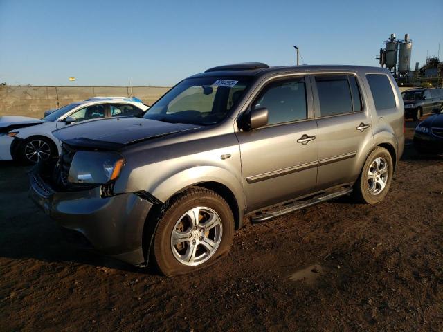HONDA PILOT EXL 2012 with VIN 5FNYF3H55CB019779 - Photo from auction