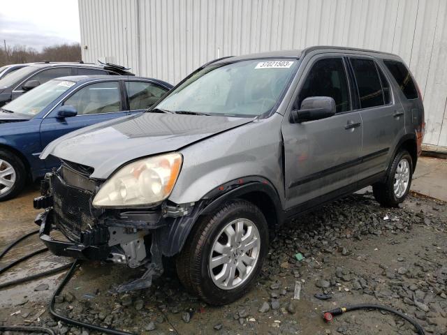 HONDA CRV 2006 with VIN JHLRD68546C000897 - Photo from auction