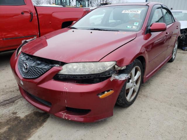 MAZDA 6 S 2004 with VIN 1YVHP80D345N15643 - Photo from auction